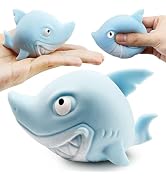 Shark Fidget Toy Stress Balls for Kids (1PCS) Shark Autism Sensory Toys, Stress Dough Ball Squish...