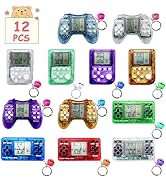 Hatende 12Pcs Video Game Party Favors for Kids,Mini Game Console Keychain for Kids Boys Birthday ...