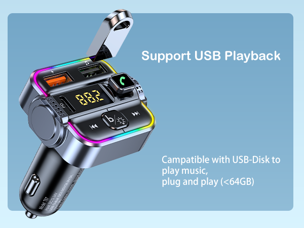 USB flash playing mode
