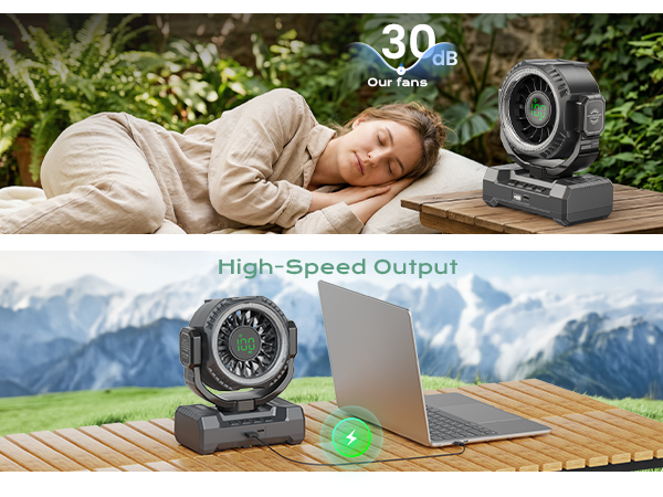 battery operated portable fan