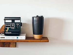 nightwaves travel mug shelf book camera 