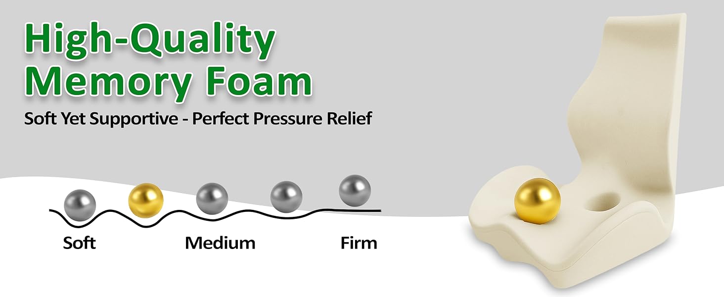 Full back support seat cushion