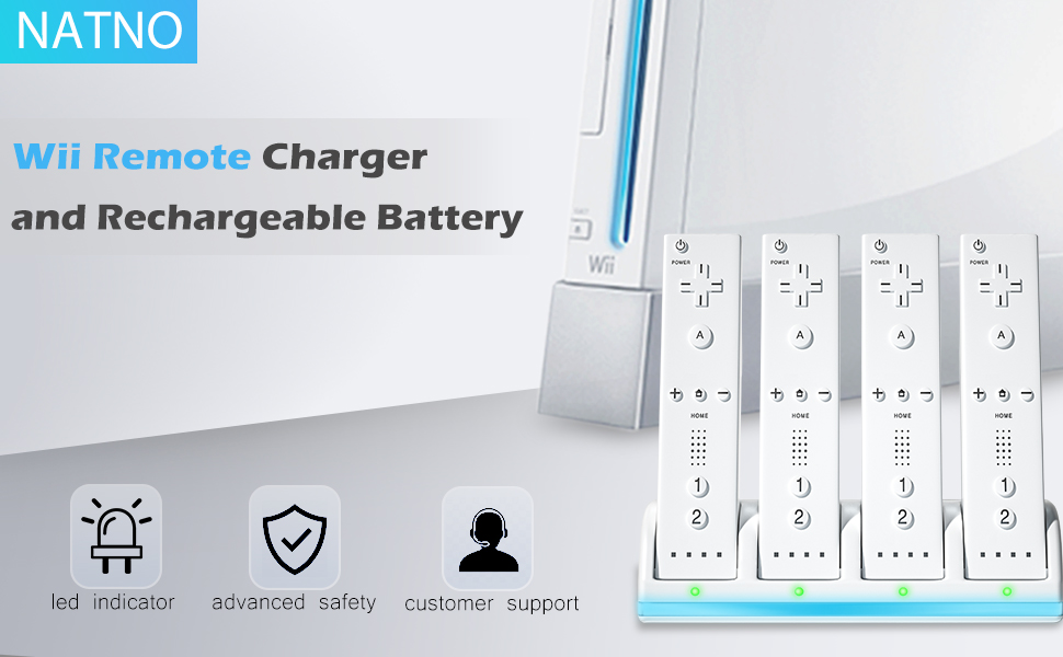 wii remote charger battery