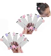 10Pcs Invisible Star Hair Clip Barrettes Stretchable Invisible Hair Clips, Cute U Shape Hair Fini...