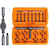 ANVANNA 42 in 1 Magnetic Screwdriver, Screwdriver Set, Multi Bit Ratcheting Screwdriver Set with ...