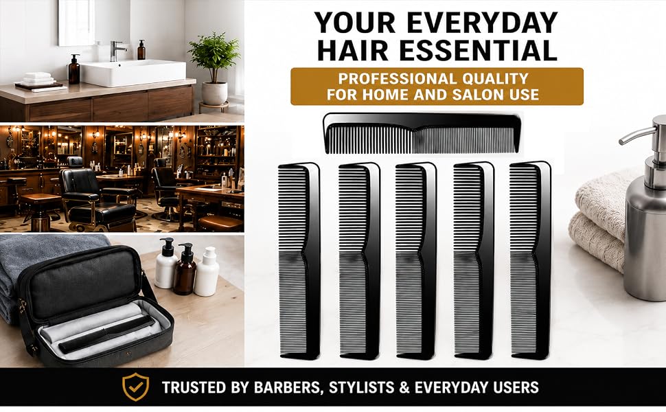 hair comb barber comb dressing comb cutting comb professional hair comb mens comb womens comb 