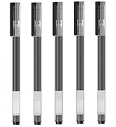 HIEALO Gel Pens, 0.5mm Fine Point Quick Dry Black Ink Smooth Writing Pens High-End Series for Off...