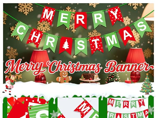 merry christmas banner
