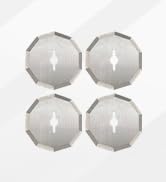 Replacement Rotary Blades Compatible with Worx WX2300 Zipsnip RC2600K,RC2601, RC2602, WX080L, WX0...