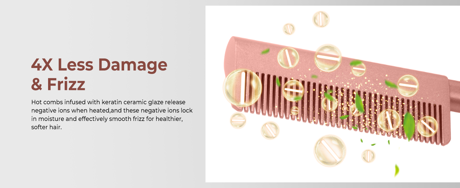 hot comb for black women hair