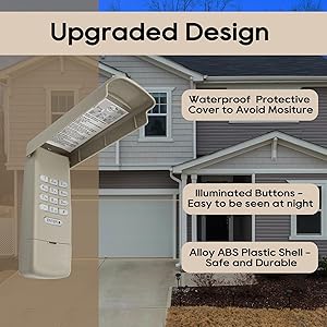 Garage Door Wireless Keypad