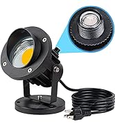 SUNVIE 20W Outdoor LED Spotlight with Photocell Sensor 120V Waterproof Dusk to Dawn Landscape Lig...