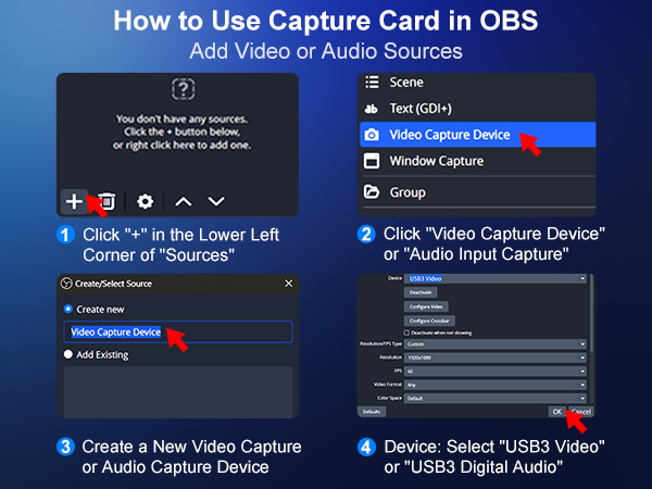 HDMI Video Capture for Streaming