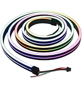 ALITOVE Neon Light Strip WS2811 Addressable RGB LED Strip Dream Color Rainbow Programmable Digita...