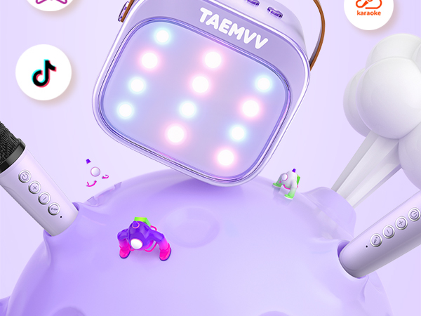 Mini Karaoke Machine for Kids