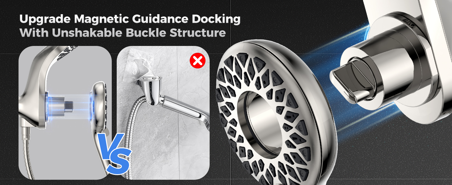 magnetic shower head