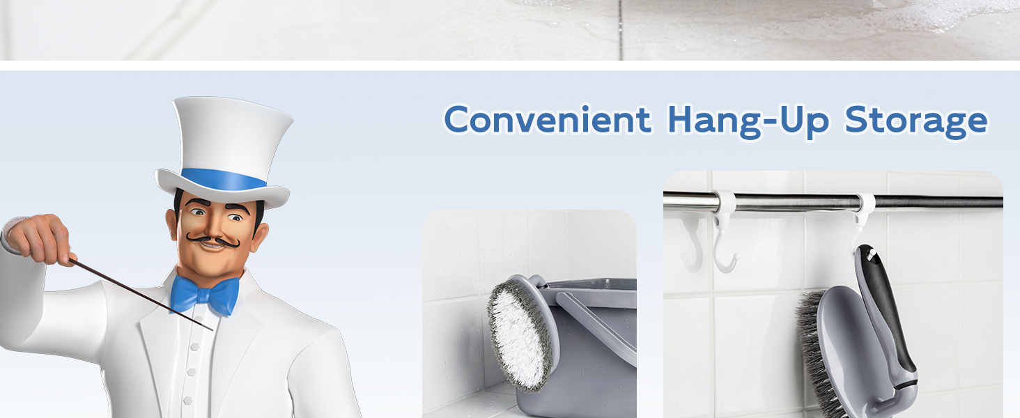 Convenient Hang-Up Storage