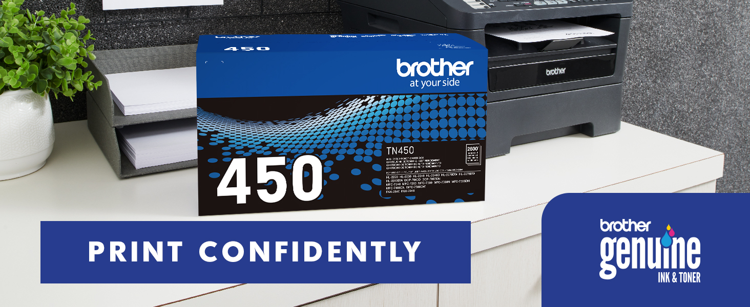 Print Confidently with Brother Genuine Ink &amp;amp; Toner