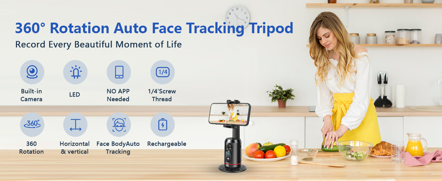 Kalofaye Automatic Face Tracking Tripod