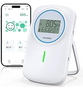 INKBIRD Smart 3-in-1 CO2 Monitor with Bluetooth | Air Quality Monitor Detects CO2, Temperature, H...