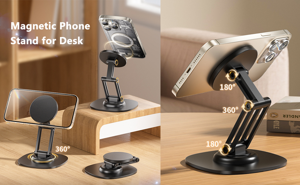 Magnetic Phone Stand for Desk