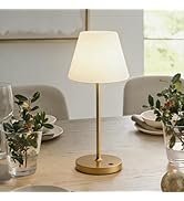 WEILAILUX Mini LED Cordless Table Lamp Rechargeable, 3000mAh Battery Operated Shower Lamp Waterpr...