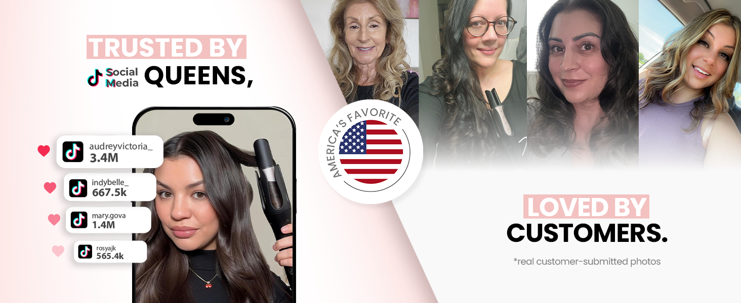 Automatic Rotating Curling Iron