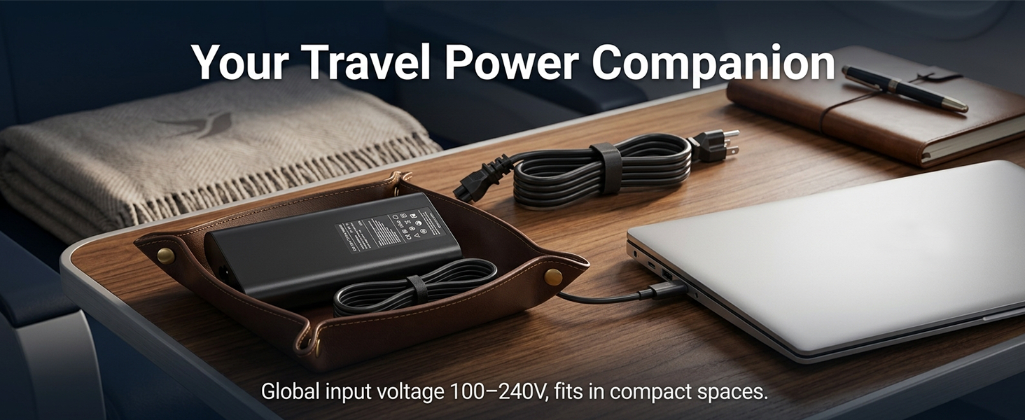 Travel Ready with AC Cord
