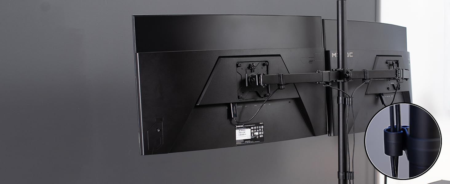 extra tall dual mount