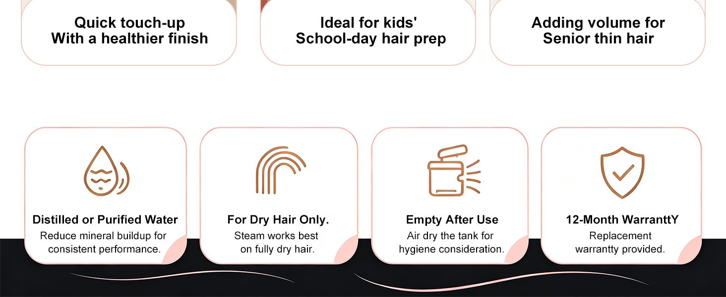 pro steam hair straightener brush