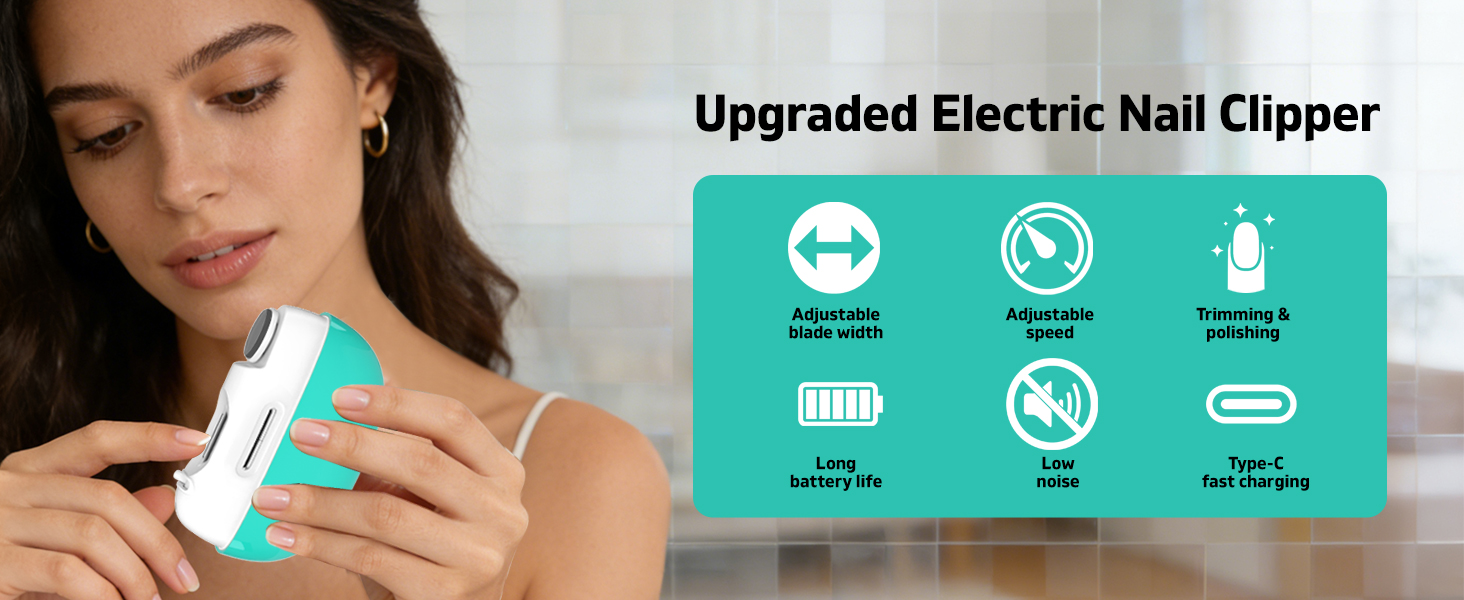 Upgraded Electric Nail Clipper