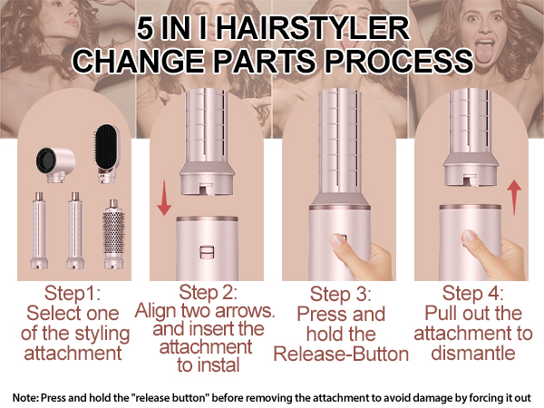 Dryhsip 5 in 1 Air Styler Set