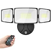 Onforu Dusk to Dawn Outdoor Lighting,60W Security Lights with Remote,6000LM Flood Lights Outdoor ...