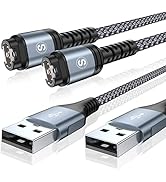 Garmin Watch Charger Cable [2-Pack,4ft] Compatible with Garmin Fenix 8 7 7X Pro 6 6X 5 5S 5X,Fore...