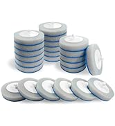 24 Pack Disposable Toilet Brush Refill Pads, for Use with BECORRECT Toilet Cleaning Kit System Only