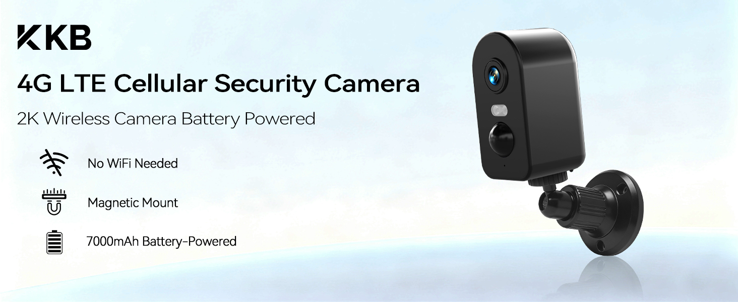 4G LTE cellular security camera
