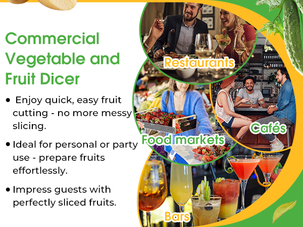 Commercial Vegetable and Fruit Dicer