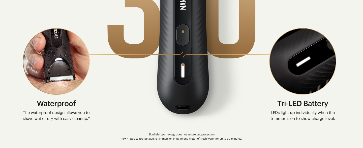 manscaped lawn mower groin bodyhair trimmer shaver