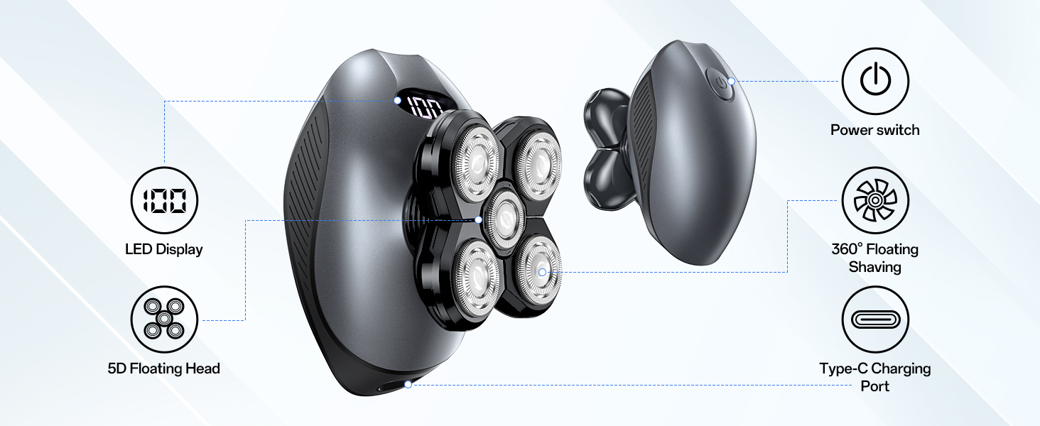bald head shavers for men
