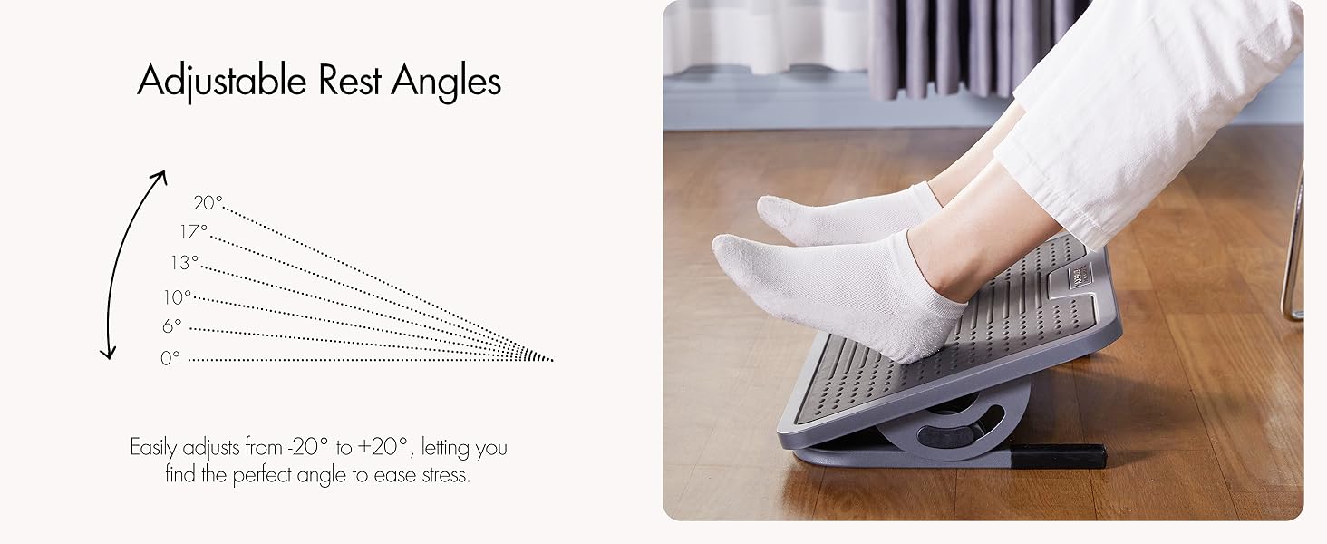 EUREKA ERGONOMIC Tilt Adjustable Footrest