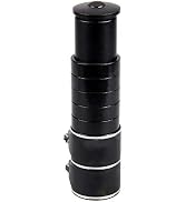 Azarxis Bike Fork Stem Extender, Bicycle Handlebar Riser Adaptor Aluminium Alloy Head Up Adapter ...
