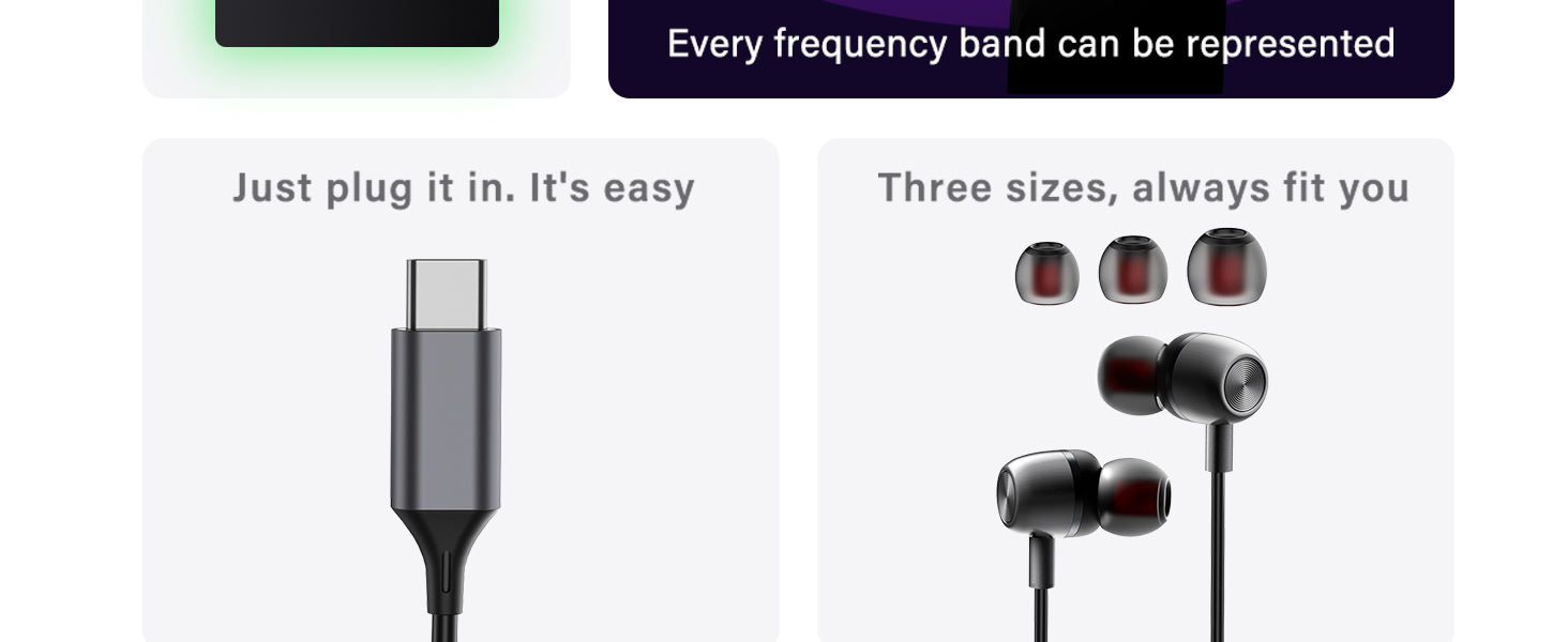 USB C Headphones