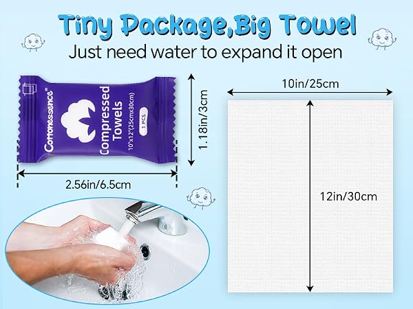 Compressed Towels