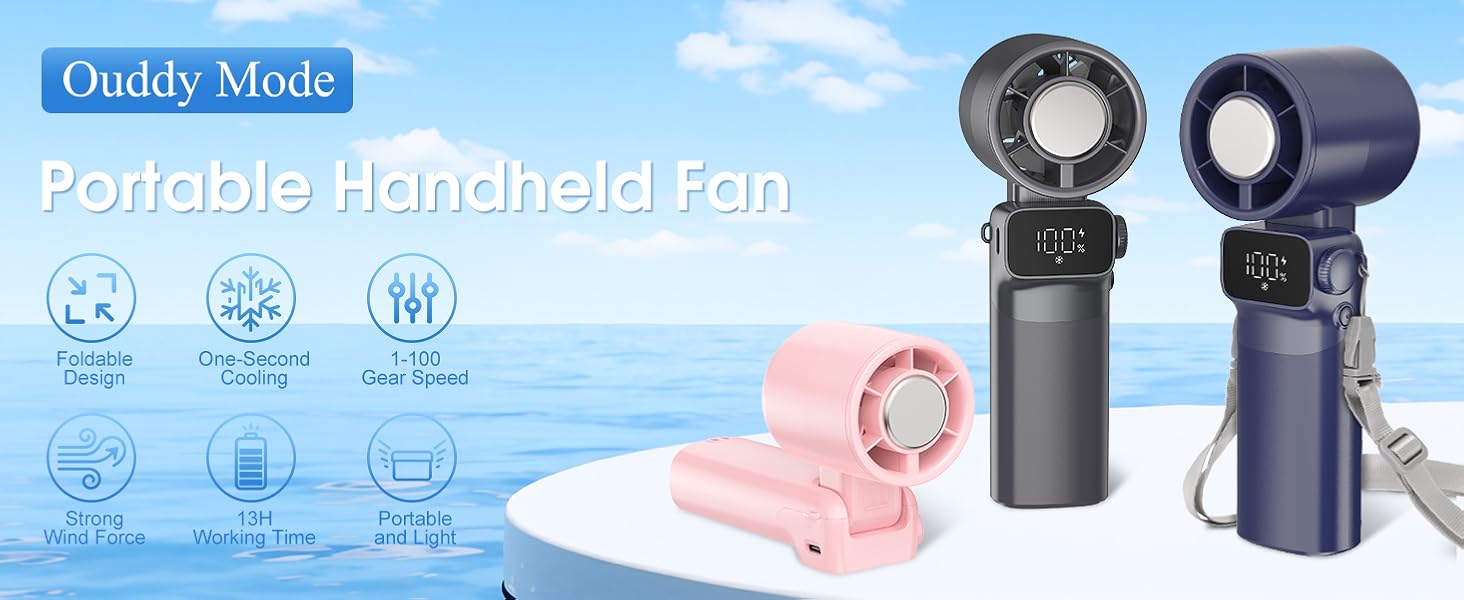 handheld fan