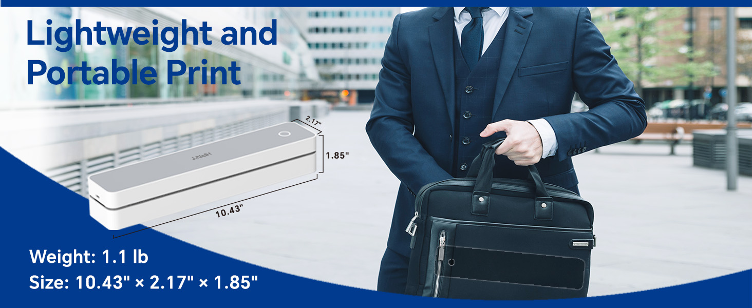Portable Printer Wireless for Travel