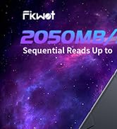 Fikwot 2TB External SSD, Portable SSD, Up to 2000MB/s, USB 3.2 Gen2x2 External Solid State Drives...