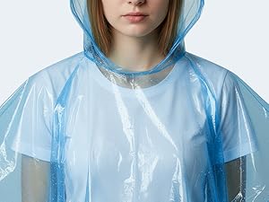 disposable rain poncho