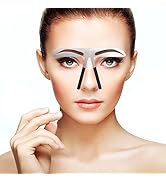 Eyebrow Mapping Tool,Eyebrow Patterns DIY Stencil, Stainess Steel Eyebrow Ruler Measurement Micro...
