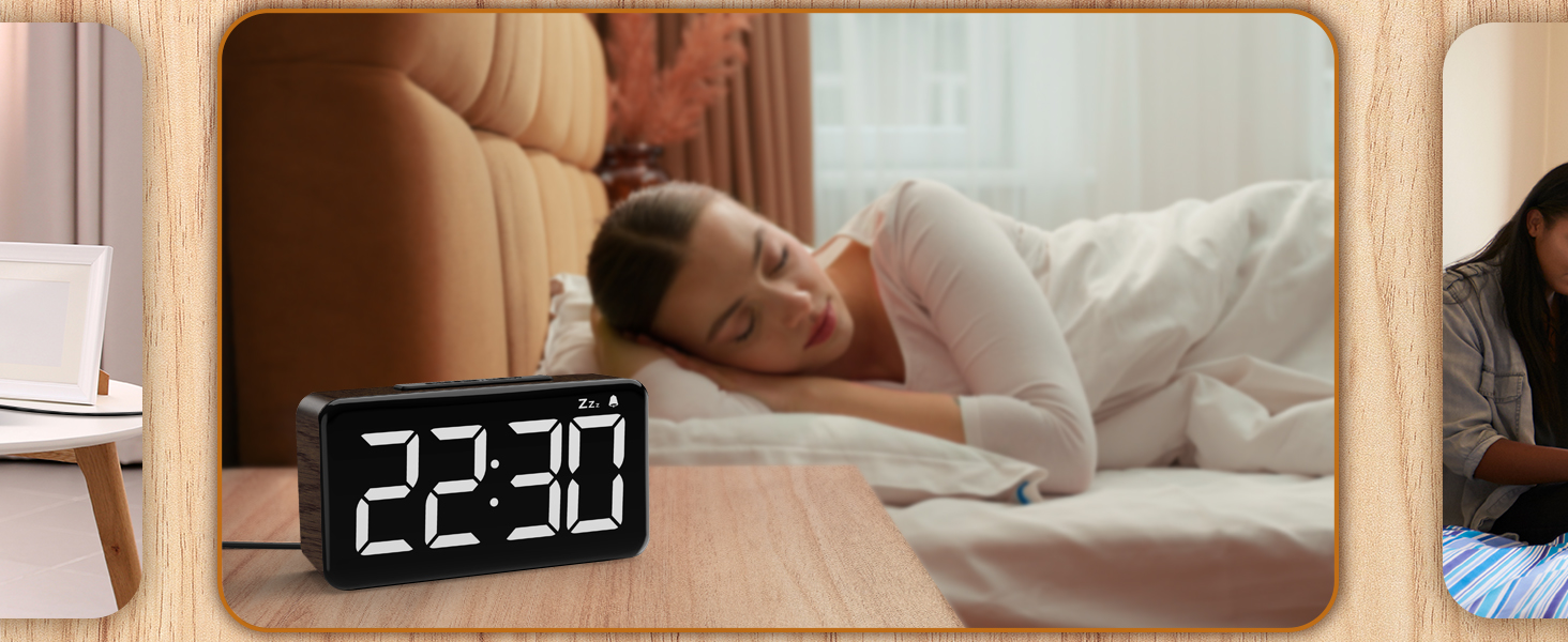 digital alarm clocks for bedroom