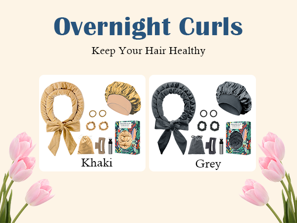 no heat curling headband